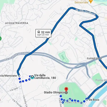 La Casa Nel Parco - Stadio Olimpico, Auditorium Con Posto Auto *